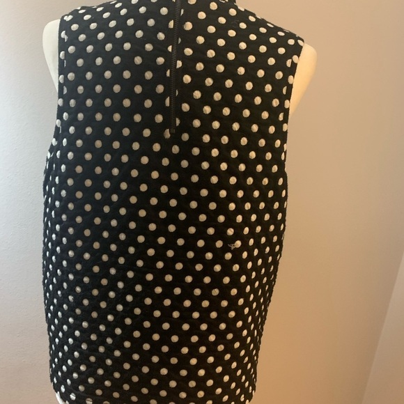 9His STCL Anthropologie Polk a dot blouse, size L - Picture 3 of 7